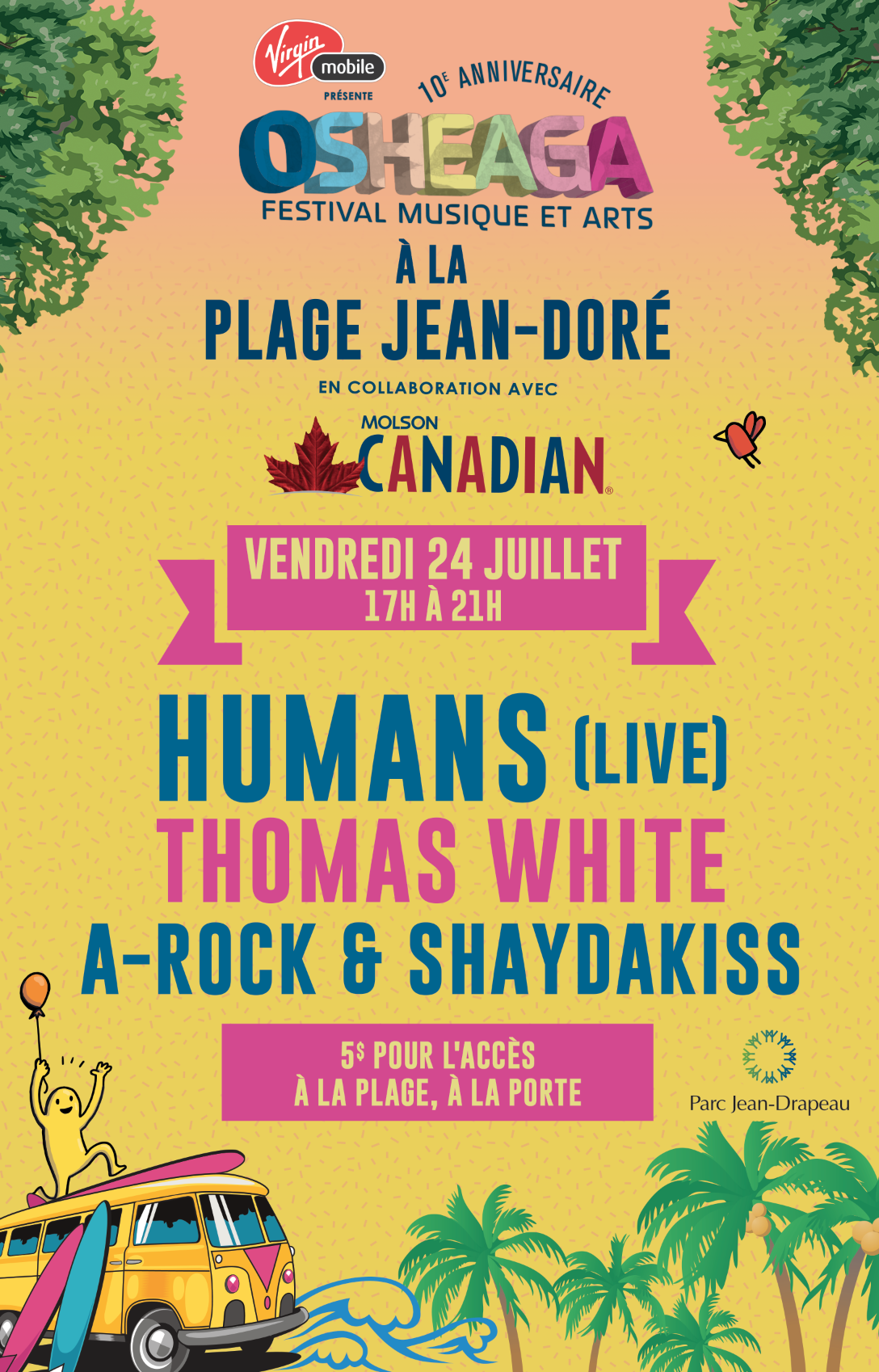Dashumans, electronic music, Vancouver, Peter Ricq, Robbie Slade, Montreal, beach party Osheaga