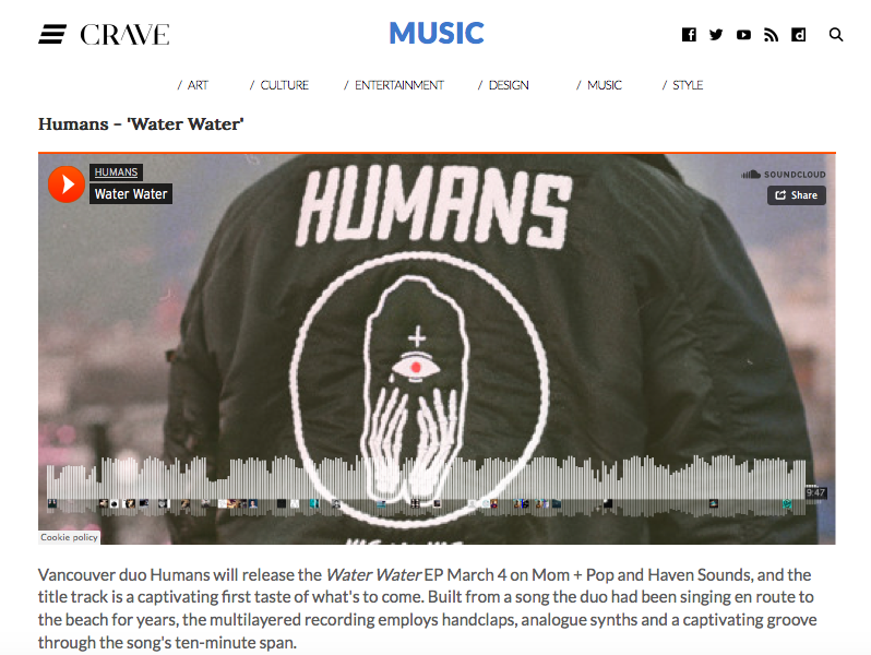 dashumans electronic music Vancouver robbie slade peter ricq