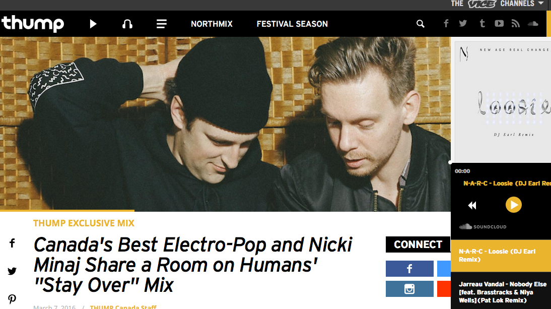 Robbie Slade Peter Ricq Electronic Music Vice Vancouver dashumans